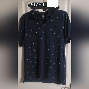 MENS SIZE LARGE POLO STYLE SHIRT